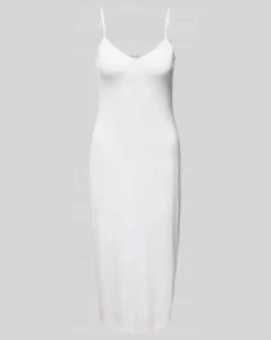 Unterkleid mit V-Ausschnitt Offwhite
