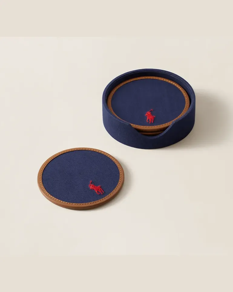 Untersetzer-Geschenkset Polo Icon Blue