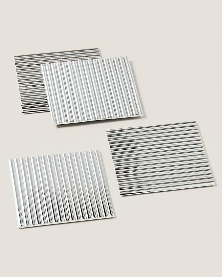Untersetzer-Geschenkset Thorpe Silver