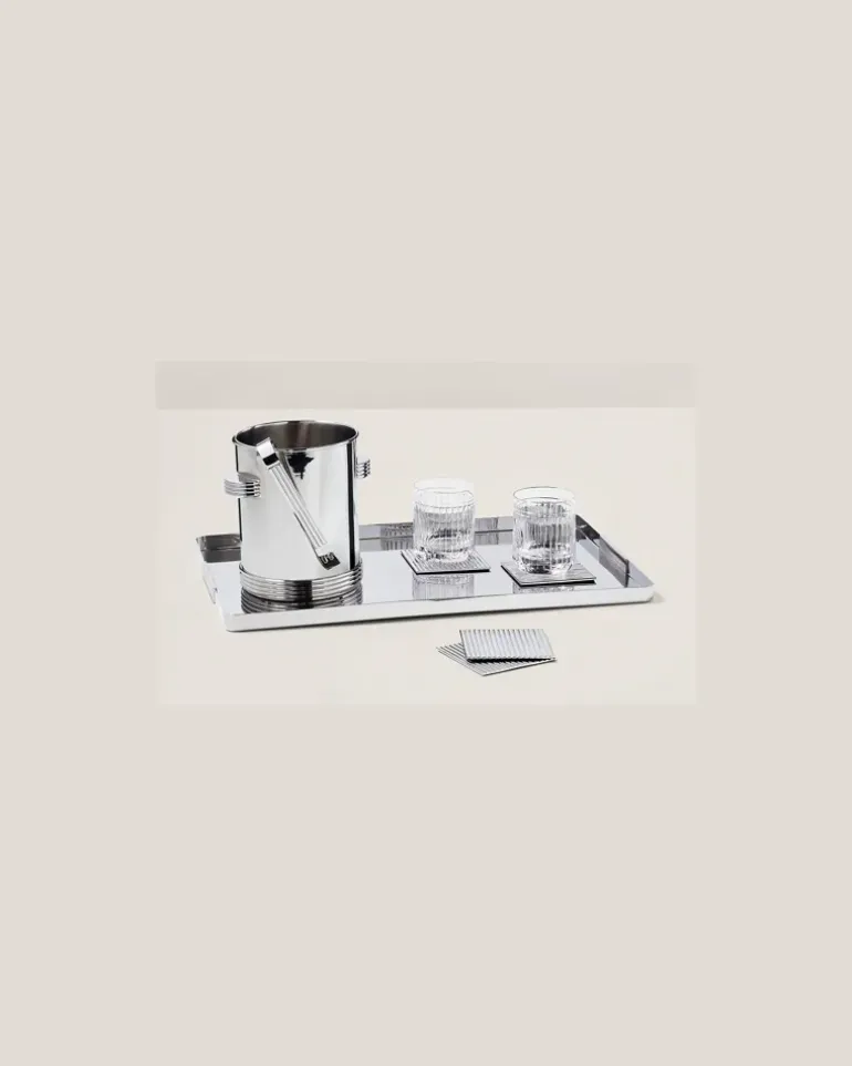 Untersetzer-Geschenkset Thorpe Silver