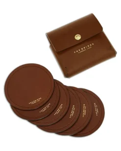 Untersetzer mit Logo-Print - Braun