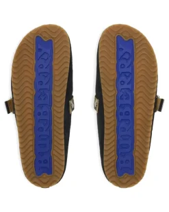 Urchin Clogs aus Wildleder - Schwarz