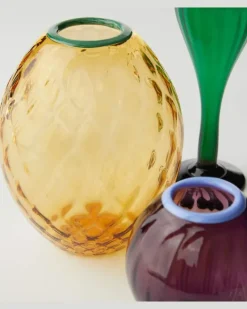 Vase Big Egg Gold