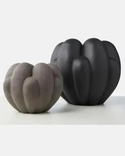 Vase Bloom Mini Grau