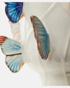 Vase Cloudy Butterflies Small by Claudia Schiffer Multicolor