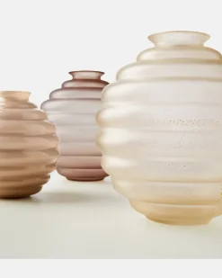 Vase Frozen by Napoleone Martinuzzi Transparent