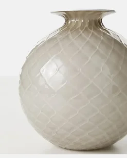 Vase Monofiore Balloton Weiß