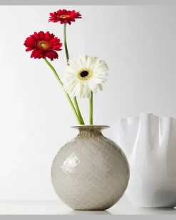 Vase Monofiore Balloton Weiß