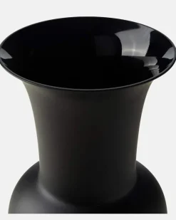 Vase Opalino Schwarz