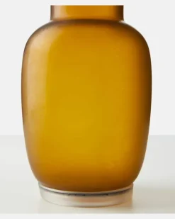 Vase Satin Orange