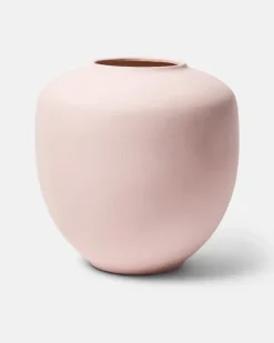 Vase Sunao Medium aus Keramik Rosa