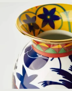 Vase Wildbird Blu Blau