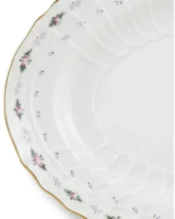 Vecchio Ginori Servierplatte mit Blumenprint - Weiß