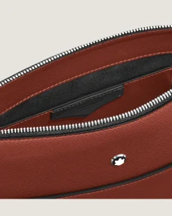 Vertikale Messenger Bag aus Sartorial Leder - Red Oak - Leder - MB222935 - Messenger Bags