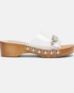 Verzierte Clogs Transparent