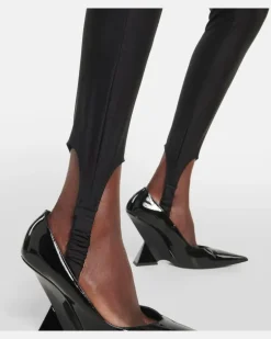 Verzierter Jumpsuit aus Jersey Schwarz