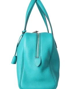 Victoria II 35 Top Handle Bag — Turquoise Blue