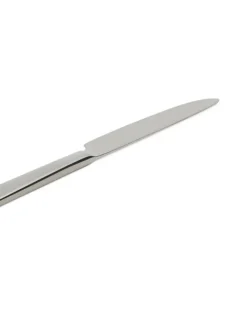 Vierteiliges Inox Flatwear Besteck-Set - Silber
