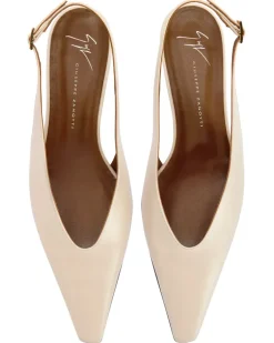 VIRGINIA WEDGE Ballerinas Off_white