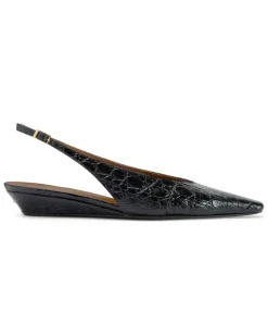 VIRGINIA WEDGE Ballerinas Schwarz