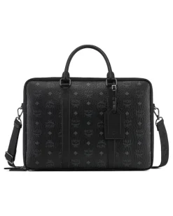 Visetos Aktentasche mit Monogramm - Schwarz visetos