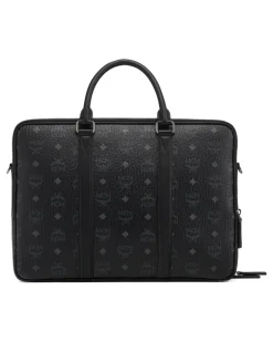 Visetos Aktentasche mit Monogramm - Schwarz visetos