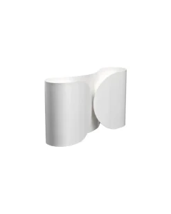Wandleuchte Foglio - Weiß - Stahl - Designer Tobia Scarpa