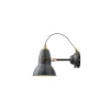 Wandleuchte 1227 - Grau - Messing - Designer George Carwardine