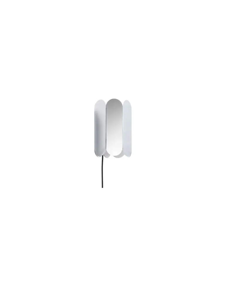 Wandleuchte mit Stromkabel Arcs - Metall - Stahl - Designer Muller Van Severen
