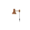 Wandleuchte mit Stromkabel Type 75 - Braun - Aluminium - Designer Margaret Howell