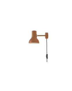 Wandleuchte mit Stromkabel Type 75 - Braun - Aluminium - Designer Margaret Howell