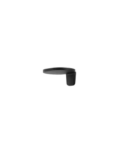 Wandleuchte Oplight - Schwarz - Aluminium - Designer Jasper Morrison