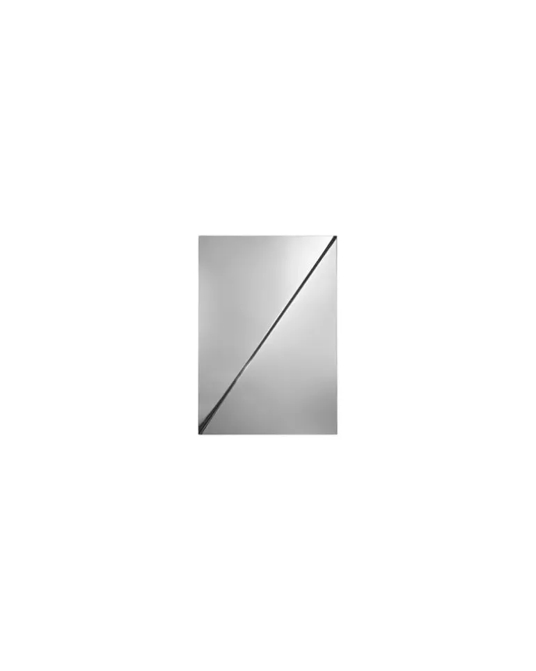 Wandspiegel Gaze - Metall - Hochglanzpolierter Stahl - Designer Phil Procter