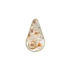 Wandspiegel Toilet Paper - Gold - Holzfaserplatte - Designer Pierpaolo Ferrari