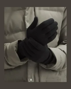 Warm Revelation Handschuhe – Größe in Black