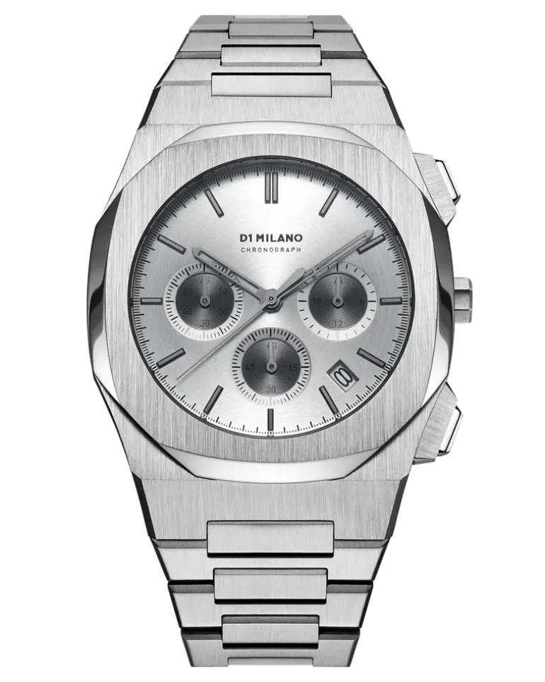 Watch Chronograph 41.5 Mm - Charcoal Grey Black