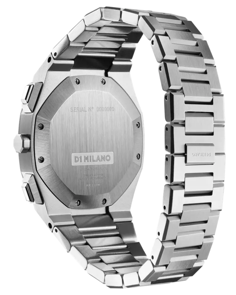 Watch Chronograph 41.5 Mm - Charcoal Grey Black