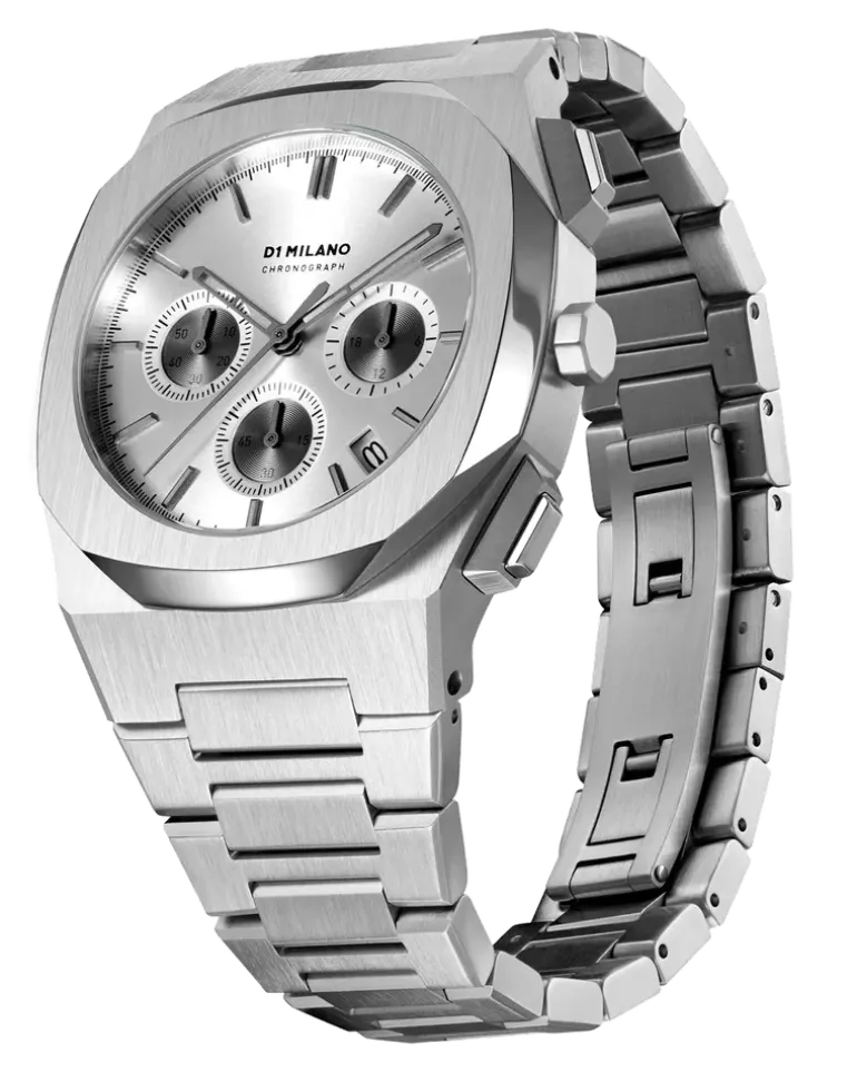 Watch Chronograph 41.5 Mm - Charcoal Grey Black