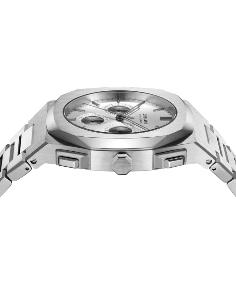 Watch Chronograph 41.5 Mm - Charcoal Grey Black