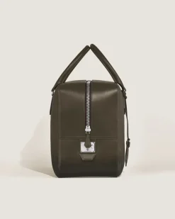Weekender Bag 45 aus Corteccia-Sfumato-Leder - Khaki - Leder - MB220268 - Duffle Bags