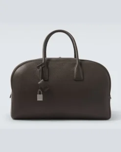 Weekender Bowling Small aus Leder Braun