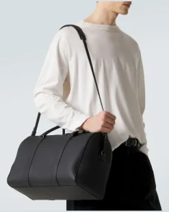 Weekender Iowa aus Leder Schwarz