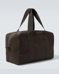 Weekender Sisal aus Canvas Braun