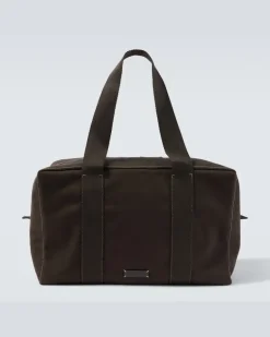 Weekender Sisal aus Canvas Braun
