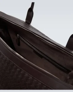 Weekender Vaporetto Large aus Leder Braun