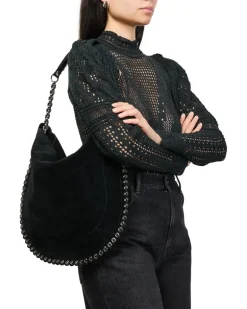 Weiche Hobo-Tasche Oskan Black