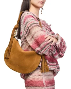 Weiche Tasche mit Reißverschluss Oskan Brown