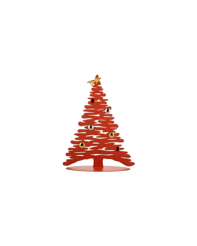 Weihnachtsdeko Noël - Rot - Porzellan - Designer Donia Maaoui