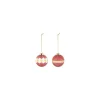 Weihnachtskugel Delight - Rot - mundgeblasenes Glas - Designer Nika Zupanc