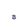 Weihnachtskugel Proust - Blau - geblasenes Glas - Designer Alessandro Mendini